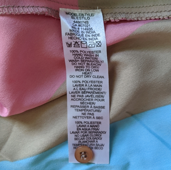 Lola's Room striped pastel blouse - Picture 4 of 4